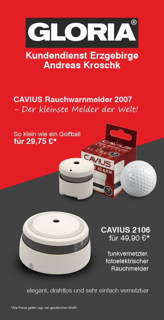Flyer CAVIUS Melder